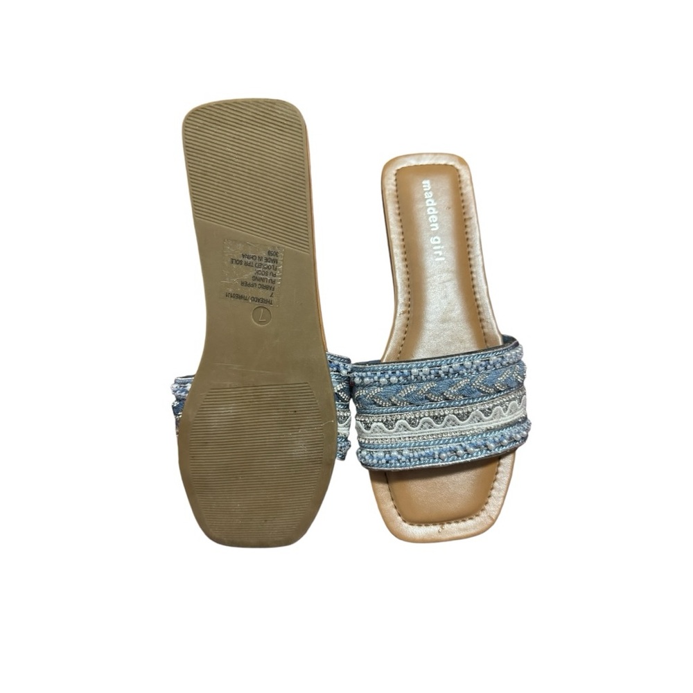 Madden Girl Thread Sandal size 7 worn once - Picture 4 of 4